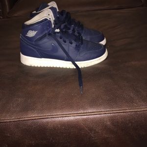 Dark Blue Jordan Retro Ones